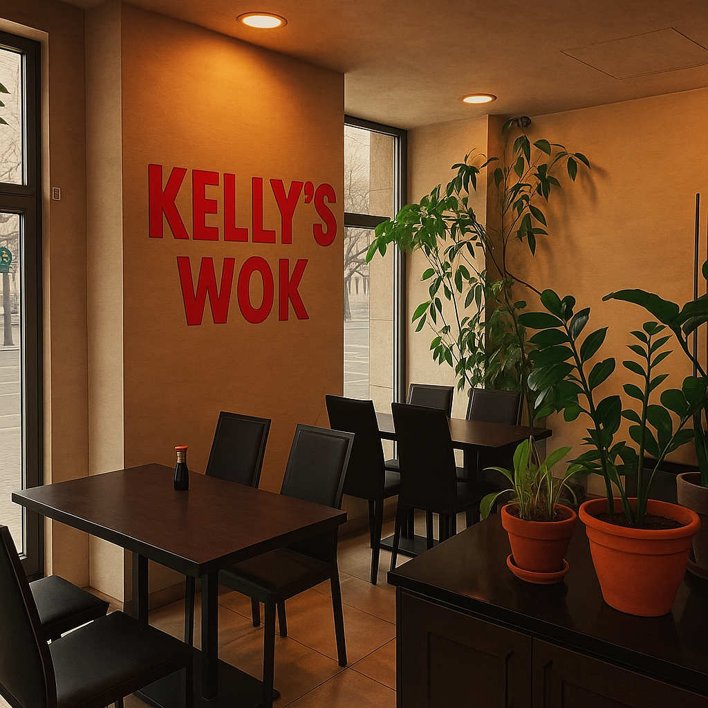 Kelly's Wok dining room
